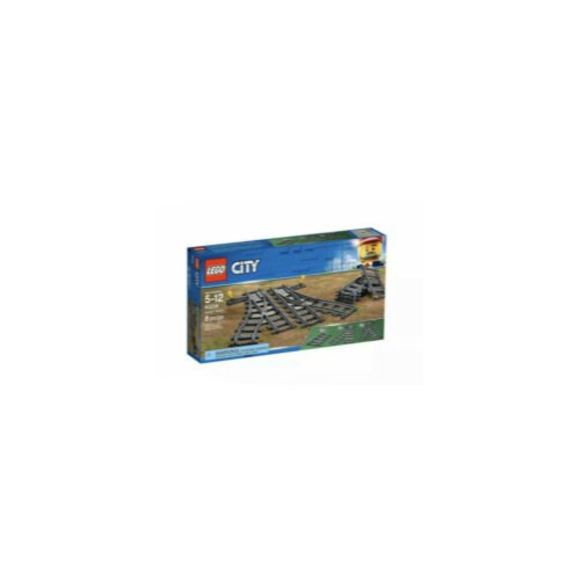 NEW LEGO City Switch Tracks 60238 Building Kit, 8 Pieces Sealed - Picture 1 of 4